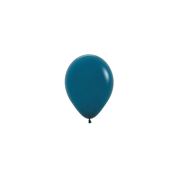 Mini Ballons Türkis - 13 cm - 50 St.
