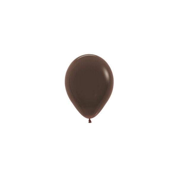 Mini Ballons Braun - 13 cm - 50 St.