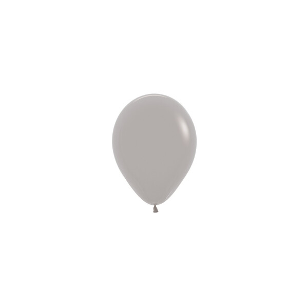 Mini Ballons Grau - 13 cm - 50 St.