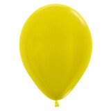 Metallic Ballons Gelb - 30 cm