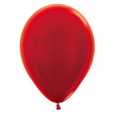 Metallic Ballons Rot - 30 cm