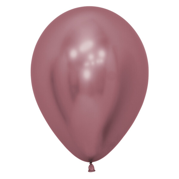 Ballons Chrome Rosa - 30 cm