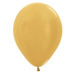 Metallic Ballons Gold - 30 cm