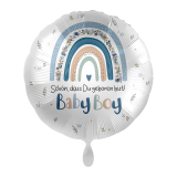 Folienballon Baby Boy - Schön, dass Du geboren bist...