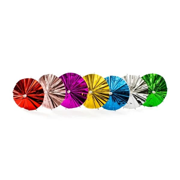 Picker Schirme - Bunt - 10 cm - 10 St.