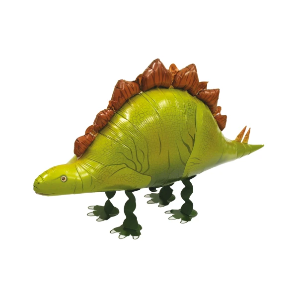 Ballongruß: Airwalker Stegosaurus Dinosaurier -  80 cm