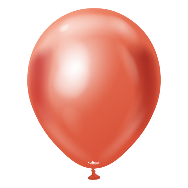 Ballons Chrome Rot - 30 cm