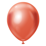 Ballons Chrome Rot - 30 cm