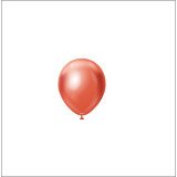 Mini Chrome Ballons Kupfer - 13 cm - 50 St.