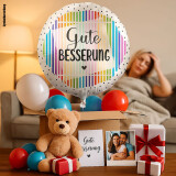 Ballongruß: Gute Besserung - 35 cm