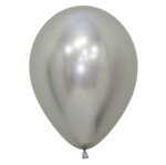 Ballons Chrome Silber - 40/45 cm