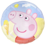 Ballongruß: Peppa Pig Sommer - 35 cm
