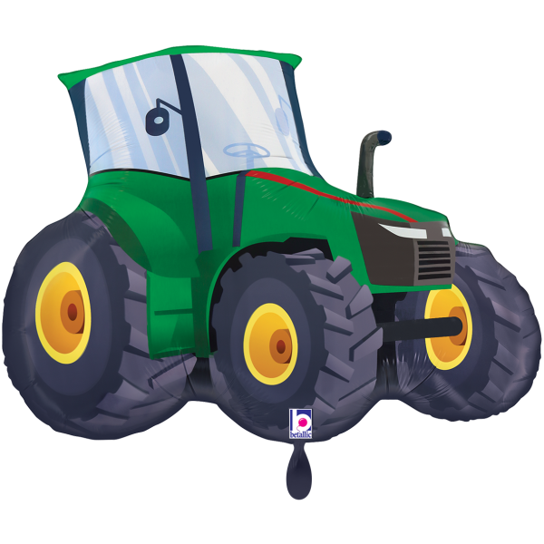 FolienballonTraktor - Grün - 76 cm