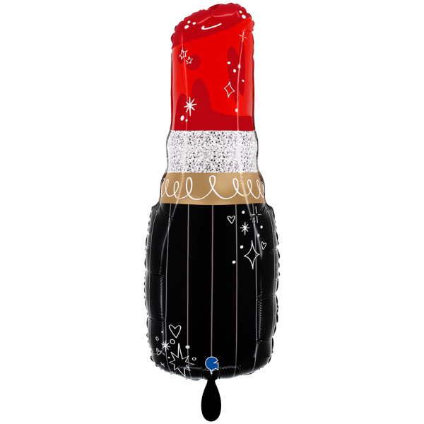 Ballongruß: Lippenstift - 65 cm