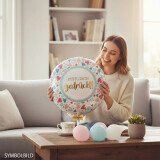 Ballongruß: Fühl dich gedrückt! - 35 cm