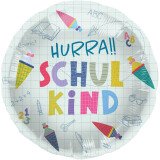 Ballongruß: Hurra!! Schulkind - 35 cm
