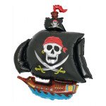 Ballongruß XL: Piratenschiff - 80 cm