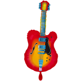 Folienballon Gitarre - 89 cm