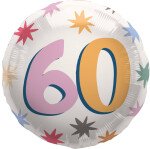 Ballongruß: 60 Sterne - 35 cm