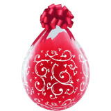 Ornamente Filigree Verpackungsballon -  transparent -...