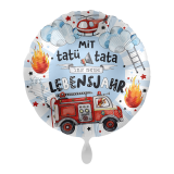Ballongruß: Mit tatü tata ins neue Lebensjahr...