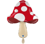 Ballongruß XL: Glückspilz Fliegenpilz - 70 cm