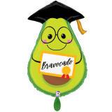 Ballongruß: Bravocado - Advocado - 57 cm