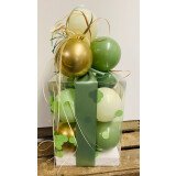 DIY Ballonbox - Farben wählbar - 18 x 25 cm -...
