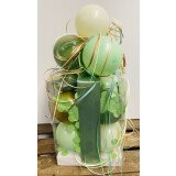 DIY Ballonbox - Farben wählbar - 18 x 25 cm - Selbstmachset