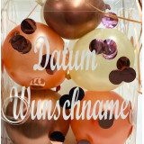 DIY Ballonbox - Farben wählbar - 18x18x25 cm -...