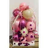 DIY Ballonbox - Farben wählbar - 25 x 30 cm - Selbstmachset