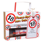 Finanzspritze 18 Geburtstag - 4,5 x 14,5 cm