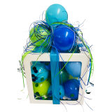 DIY Ballonbox - Farben wählbar - 30x30x30 cm -...
