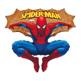 Ballongruß XL:  The amazing Spiderman - Gold - 60 cm