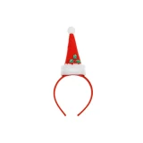 Haarreifen Weihnachtsmannmütze -...