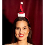 Haarreifen Weihnachtsmannmütze - Einheitsgröße