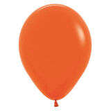 Basis Ballons bedrucken - Orange - 30 cm