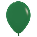 Basis Ballons bedrucken - Dunkelgrün - 30 cm