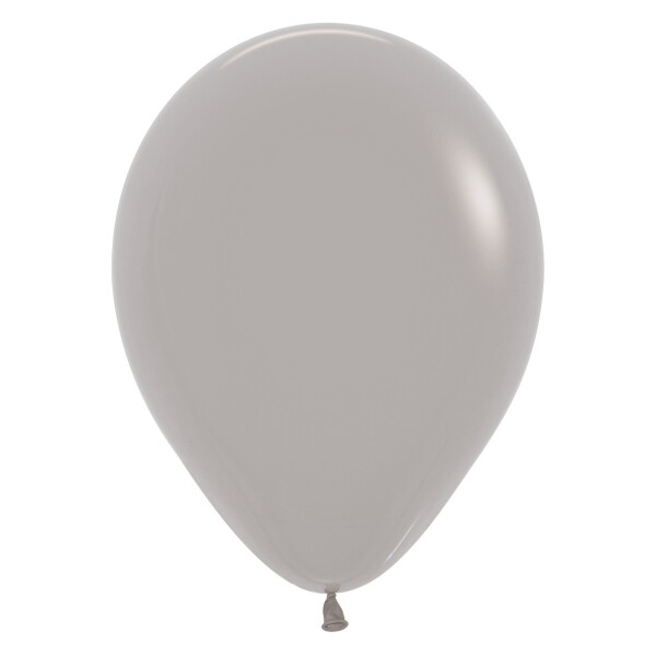 Basis Ballons bedrucken - Grau - 30 cm