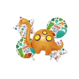 Ballongruß Strauß: Happy Birthday Boho Dino...