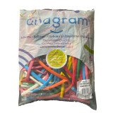100 Modellierballons 260er - Classic - Anagram