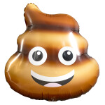 Ballongruß XL: Poop Haufen - 50 cm