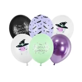 6 Ballons Hocus Pocus - 30 cm