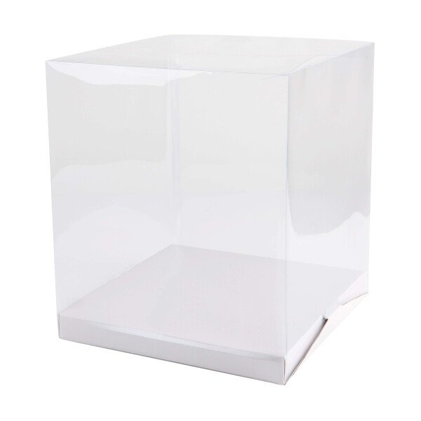 DIY Geschenkbox Ballonbox 30 x 40 cm - weißer Boden