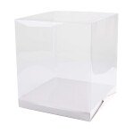 DIY Geschenkbox Ballonbox 30 x 40 cm - weißer Boden