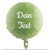 Ballongruß: Rund - Personalisiert - Farbauswahl -...