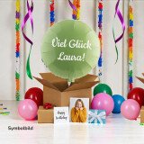 Ballongruß: Rund - Personalisiert - Farbauswahl -...