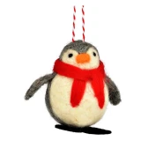 Anhänger Pinguin - Filz - 7 cm
