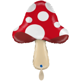 Ballongruß XL: Glückspilz Fliegenpilz - 70 cm