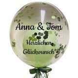 Ballongruß: Bubble Ballon im Ballon -...